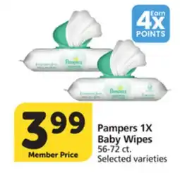 Pavilions Pampers 1X Baby Wipes offer