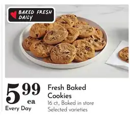 Pavilions Fresh Baked Cookies offer
