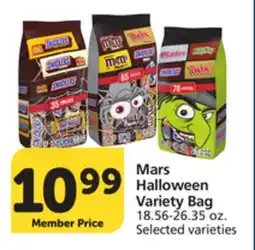 Pavilions Mars Halloween Variety Bag offer