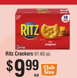 Smart & Final Ritz Crackers offer
