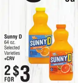 Smart & Final Sunny D offer