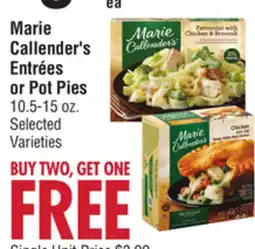 Smart & Final Marie Callender's Entrées or Pot Pies offer