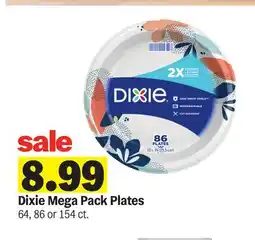 Meijer Dixie Mega Pack Plates offer