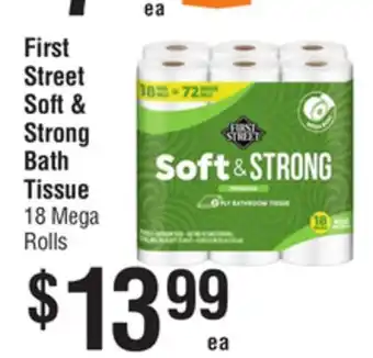 Smart & Final First Street Soft & Strong Bath Tissue offer