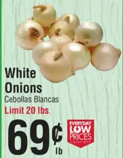 Smart & Final White Onions offer