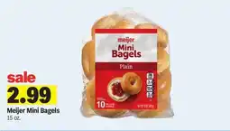Meijer Meijer Mini Bagels offer