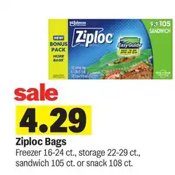 Meijer Ziploc Bags offer