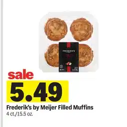 Meijer Frederik's by Meijer Filled Muffins offer