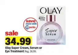 Meijer Olay Super Cream, Serum or Eye Treatment offer