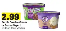 Meijer Purple Cow Ice Cream or Frozen Yogurt offer