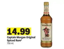 Meijer Captain Morgan Original Spiced Rum offer