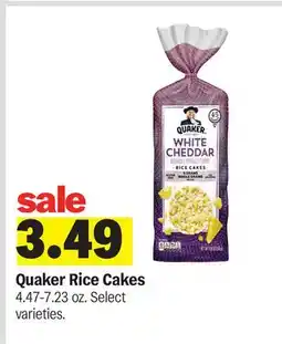 Meijer Quaker Rice Cakes offer