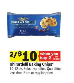 Meijer Ghirardelli Baking Chips offer