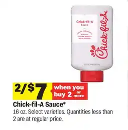 Meijer Chick-fil-A Sauce offer