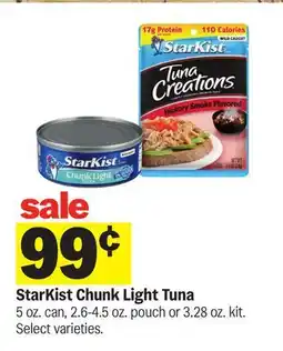 Meijer StarKist Chunk Light Tuna offer