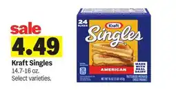 Meijer Kraft Singles offer