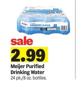 Meijer Meijer Purified Drinking Water offer