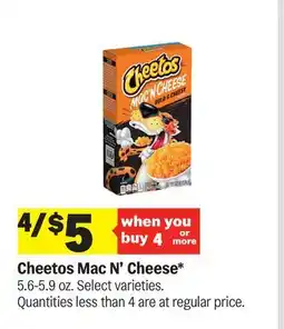 Meijer Cheetos Mac N'Cheese offer