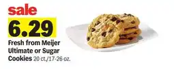 Meijer Fresh from Meijer Ultimate or Sugar Cookies offer