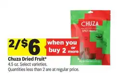 Meijer Chuza Dried Fruit offer