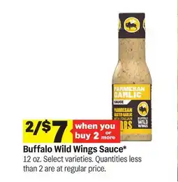 Meijer Buffalo Wild Wings Sauce offer