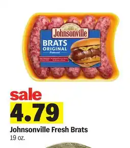 Meijer Johnsonville Fresh Brats offer
