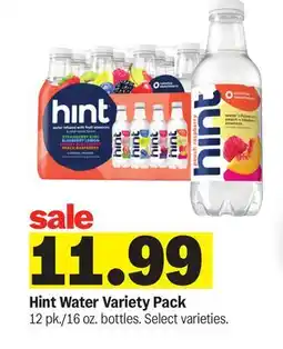 Meijer Hint Water Variety Pack offer