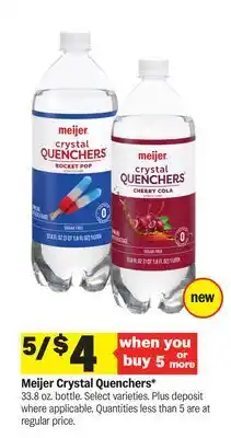 Meijer Meijer Crystal Quenchers offer
