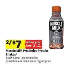 Meijer Muscle Milk Pro Series Protein Shakes offer
