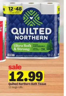 Meijer Quilted Northern Bath Tissue offer