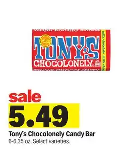 Meijer Tony's Chocolonely Candy Bar offer
