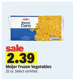 Meijer Meijer Frozen Vegetables offer