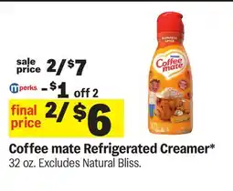 Meijer Coffee mate Refrigerated Creamer offer