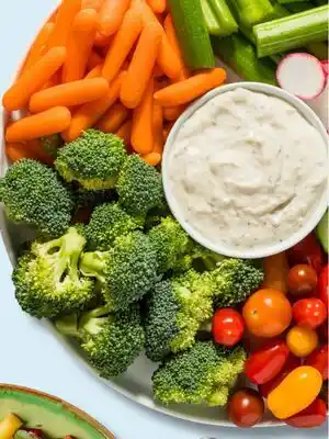 Fresh Thyme Braga Veggie Party Tray W/ Dip offer