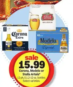 Meijer Corona, Modelo or Stella Artois offer