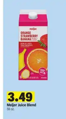 Meijer Meijer Juice Blend offer