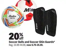 Meijer Soccer Balls and Soccer Shin Guards offer