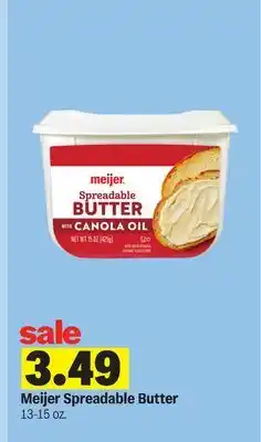 Meijer Meijer Spreadable Butter offer