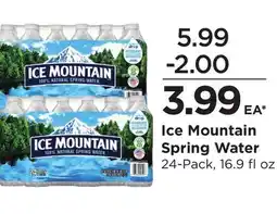 Food 4 Less Ice Mountain Spring Water offer