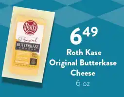 Fresh Thyme Roth Kase Original Butterkase Cheese offer