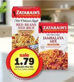 Meijer Zatarain's Rice Mix offer