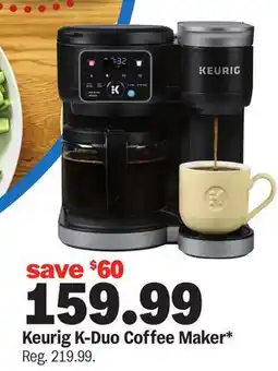 Meijer Keurig K-Duo Coffee Maker offer