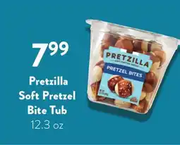 Fresh Thyme Pretzilla Soft Pretzel Bite Tub offer