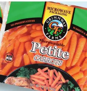 Fresh Thyme Microwavable Petite Carrots offer