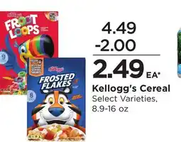 Food 4 Less Kellogg's Cereal offer