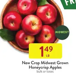 Fresh Thyme New Crop Midwest Grown Honeycrisp Apples offer