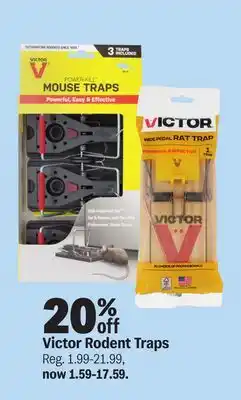Meijer Victor Rodent Traps offer