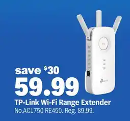 Meijer TP-Link Wi-Fi Range Extender offer
