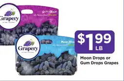Food 4 Less Moon Drops or Gum Drops Grapes offer