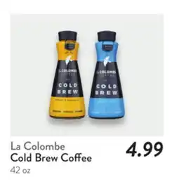 Fresh Thyme La Colombe Cold Brew Coffee offer